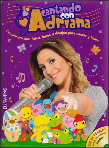 Cancionero Cantando Con Adriana Con Cd