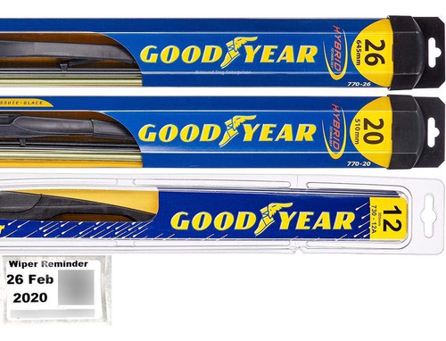 Windshield Wiper Blade Set/kit/bundle Para 2008-2019 Toyota