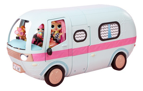 Set 2 En 1 Glamper Y Muñeca Exclusiva Lol Surprise Con Luces
