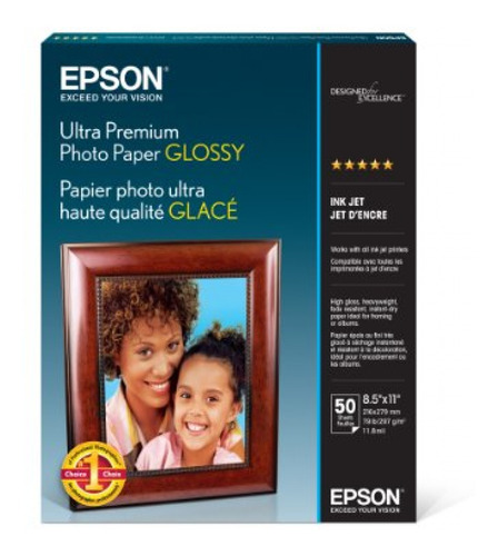 Epson Ultra Premium Photo Paper Glossy (8,5 X 11 Pulgadas