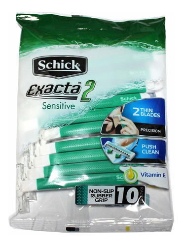 Exacta2 Sensitive Maquinilla De Afeitar Desechable  10 ...