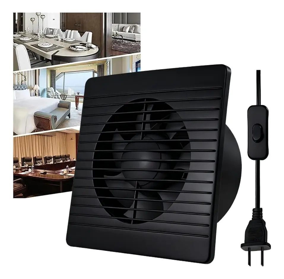 Extractor de Aire Silencioso para Baño y Cocina Heobei de 4 Pulgadas