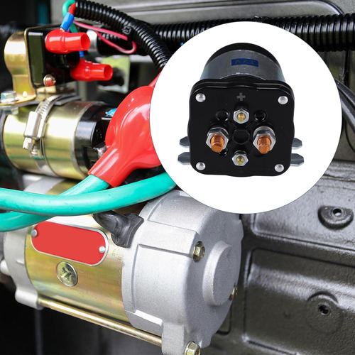 Interruptor Solenoide 12v 4 Terminales Para Ezgo