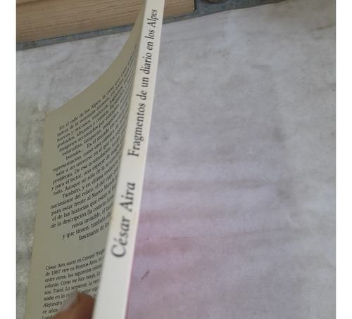 Fragmentos De Un Diario En Los Alpes Cesar Aira A9 (Usado)