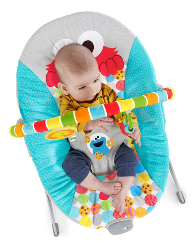 Bright Starts Sesame Street Baby Bouncer Vibrations Vibratio