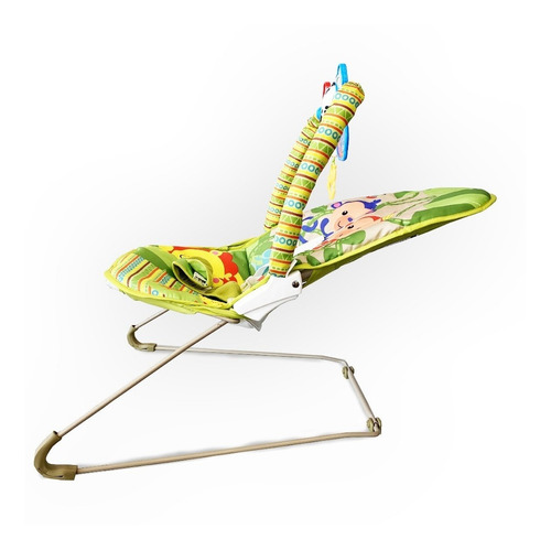 Imagen 2 de 9 de Mecedora Bebe Bebesit Vibracion Musica Juguetes Verd Lavable