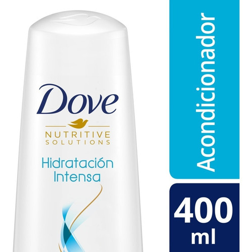 Dove Hidratacion Intensa 400 Ml Shampoo / Acondicionador 