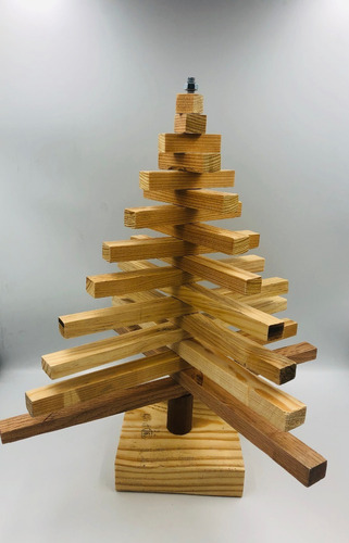 Árbol De Navidad De Madera Sustentable Palet