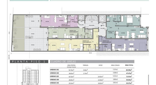 Imagen 3 de 8 de Hermoso Apartamento 1 Dorm Y Medio, Pocitos , Excelente Ubicación
