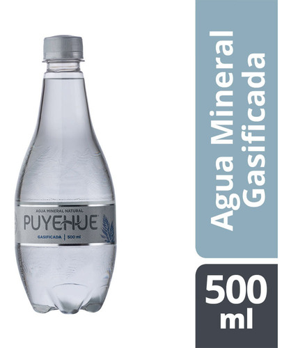 Agua Mineral Puyehue Con Gas 500 Ml