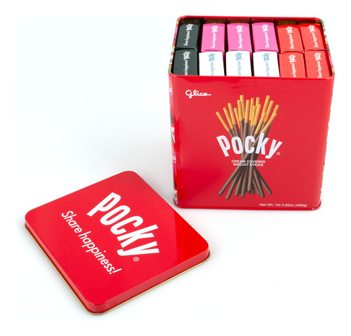 Glico Pocky Caja Con Surtido 480 G