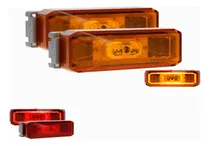 Comprar Par Plafon Led Lateral Rectangular Caja Muerto Camion 12-24v