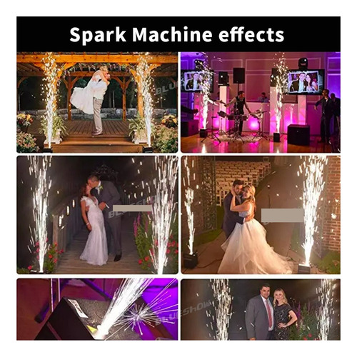 Máquina De Chispas Frías, Fuente De Fuegos Artificiales