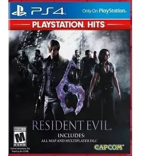 Resident Evil 6 Playstation Hits Ps4 Formato Físico Original