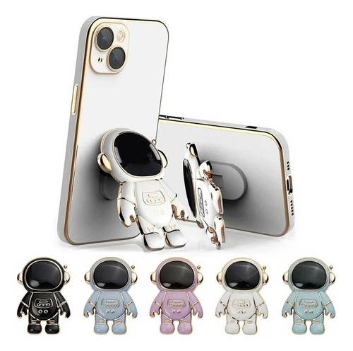 Soporte Astronauta Para Celular Expansible Adhesivo X 5 Unid