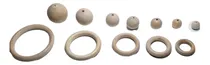 Comprar 20 Bolones Esferas Bolitas De Madera 35mm Artesanias Varias 