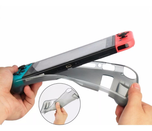 Capa Tpu Case Proteção Ergonômica Silicone Nintendo Switch