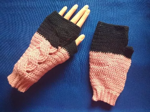 Las mejores ofertas en Guantes y mitones sin dedos de Muñeca Rosa