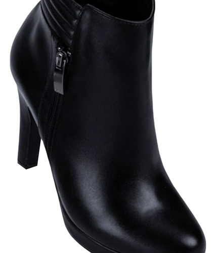 Bota Botin Plataforma Tacon Vestir Mujer Yaeli 300 977426