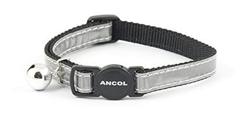 Gloss Reflective Cat Collar With Safety Buckle