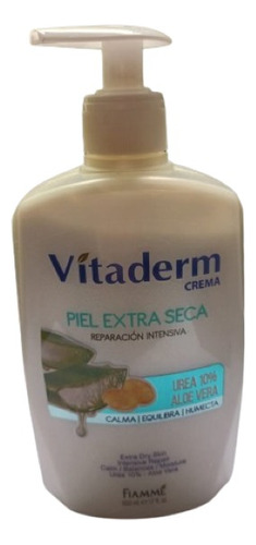 Crema Piel Extra Seca Vitaderm 500 Ml - mL a $50000