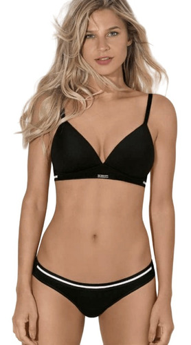 Conjunto Triángulo Soft Sin Push Up Y Less Lara Teens 4680