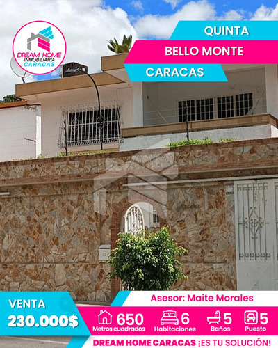 En Venta Quinta En Bello Monte