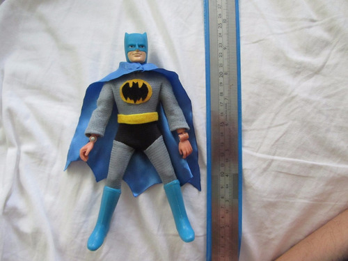 Primer Batman Articulable Mascara No Removible 1972 Mego