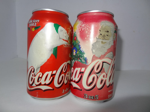 Lata Coca Cola Edicion 2002 Navidad.