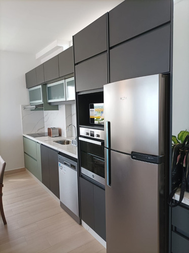 Vendo Departamento Amoblado En El Ed. 25 Home Apart: 2 Habitaciones Y 3 Baños