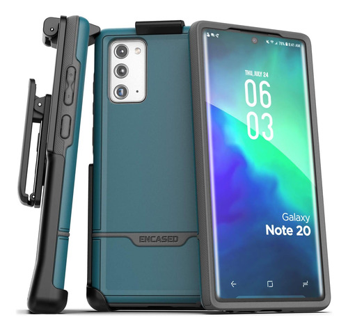 Funda Para Galaxy Note 20, Azul/delgada/resistente/soporte
