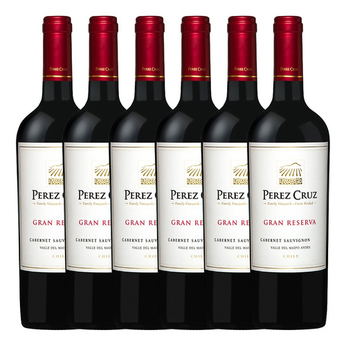 6x Vino Perez Cruz Gran Reserva Cabernet Sauvignon