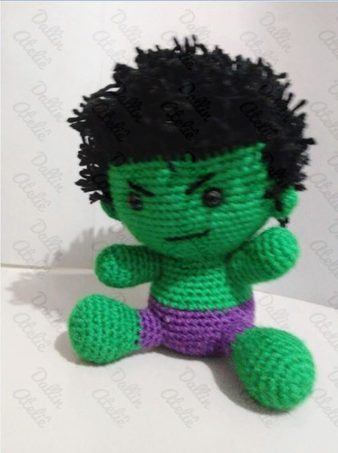 Imagem 3 de 9 de Oferta - Super Heróis - Amigurumi - Crochê - 2 Unidades