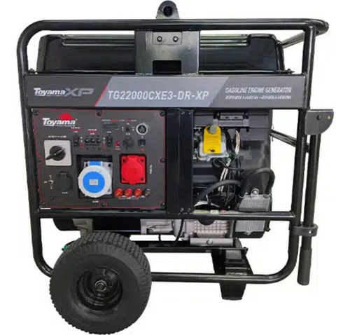 Gerador À Gasolina 23,75 Kva Partida Elétrica Com Avr Toyama