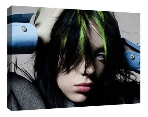 Cuadro Moderno Canvas Billie Eilish 8 Decorativo Para Colgar