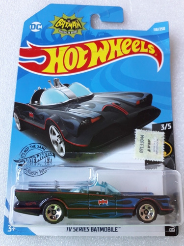 Auto Hot Wheels Batimóvil De La Serie De Tv De Batman 