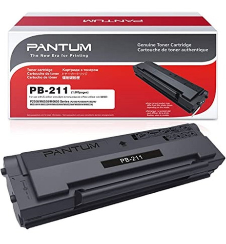 Imagen 3 de 10 de Repuesto Toner Impresora Pantum Pb-211 P/p2500w Y M6550nw