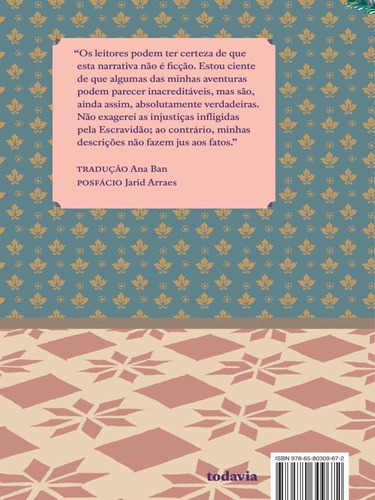 Incidentes Na Vida De Uma Menina Escrava, De Jacobs, Harriet Ann. Editora Todavia Editora, Capa Mole Em Português