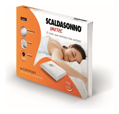 Calientacama Scaldasonno Comfort 1 Plaza Color Blanco