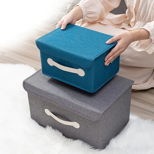 Caja De Organización Y Almacenamiento Con Tapa Plegable