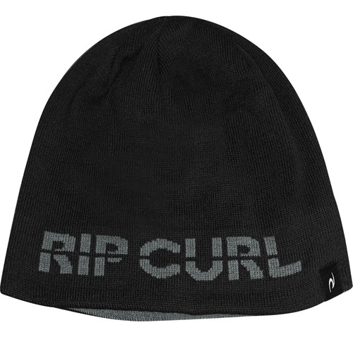 Gorro Rip Curl Dupla Face Cutback Revo Beanie Black Grey