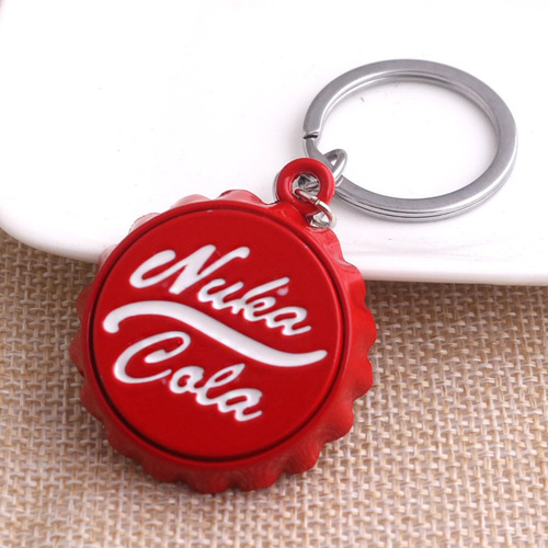 Qmezwux Fall Out Nuka Cola Cap Llavero Abridor De Botellas