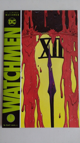 Watchmen #12 Español (2017) Ed. Televisa Alan Moore