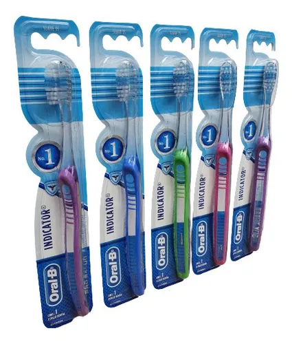 Cepillos Indicador 35 Suave Clasico Oral B Con 5 Unidades