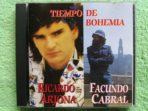 Eam Cd Ricardo Arjona Y Facundo Cabral Tiempo De Bohemia '98