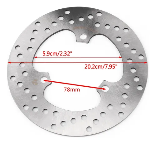 Mp Disco De Freno De Trasera Para Yamaha Xt225 Xg250 Xtz250