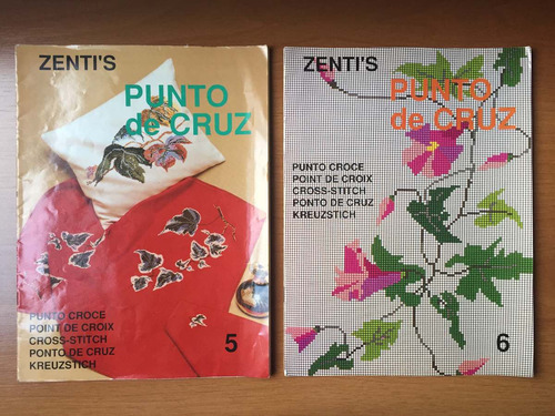 Lote De Revistas Zenti's Punto De Cruz