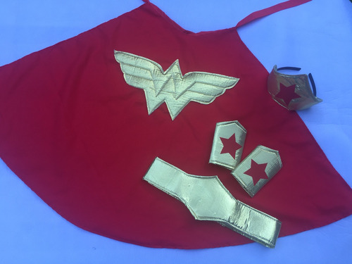 Kit Accesorios Disfraz Infantilmujer Maravillas Wonder Woman