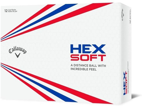 Pelotas De Golf Callaway Hex Soft ( Una Docena) Blanca