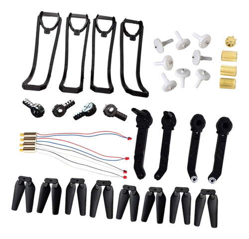 Rc Quadcopter Spare Parts Spéter Accessors Kit Negro